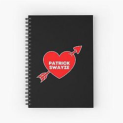 In love with Patrick Swayze Notebook