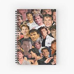 Patrick Swayze Photo Collage Journal