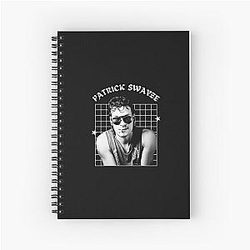 Patrick Swayze Spiral Notebook