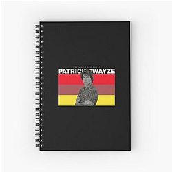 Patrick Swayze 1952 Spiral Notebook