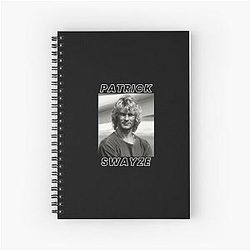 Patrick Swayze Spiral Notebook