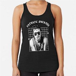 Patrick Swayze Aesthetic Racerback Tank Top