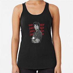 Patrick Swayze Retro Style Racerback Tank Top