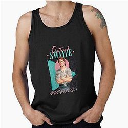 Patrick Swayze Retro Fan Art Tank Top