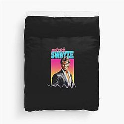 Patrick Swayze 90s Graphic Duvet Cover
