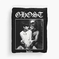 Ghost Ditto - Patrick Swayze Black Metal Parody Duvet Cover