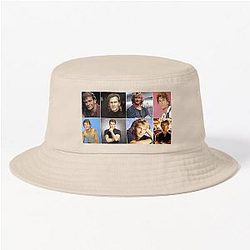 Patrick Swayze Collage Bucket Hat