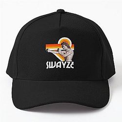 Patrick Swayze Shirtless Hot Body Fanart Baseball Cap Tribute