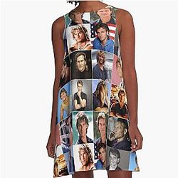 Patrick Swayze A-Line Dress