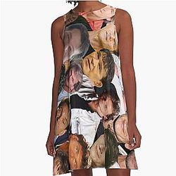 Patrick Swayze Photo Collection A-Line Dress