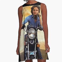 Patrick Swayze Poster Dress
