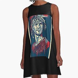 Patrick Swayze A Line Dress