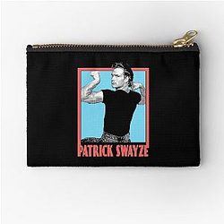 Patrick Swayze and Yorgos Art Zipper Pouch