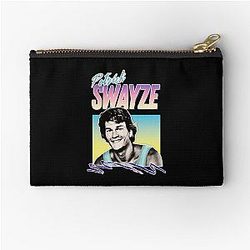 Patrick Swayze Retro 90s Styled Fanart Design Zipper Pouch