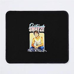 Patrick Swayze 90s Styled Retro Graphic Design Mouse Pad