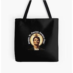 Saint Patrick Swayze Day All Over Tote Bag