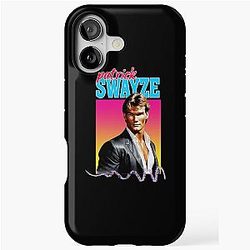 Patrick Swayze 90s Graphic iPhone Tough Case