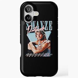 Patrick Swayze 90s Styled Graphic Design iPhone Tough Case