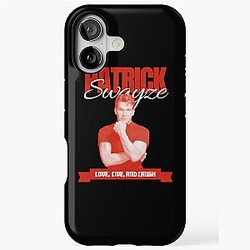 Patrick Swayze Retro iPhone Tough Case