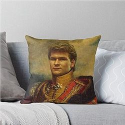 Patrick Swayze Throw Pillow