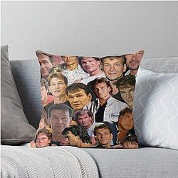 Patrick Swayze Throw Pillow