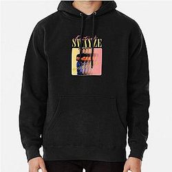 Patrick Swayze Retro Graphic Design Pullover Hoodie