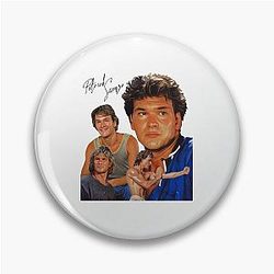 Patrick Swayze Retro Tribute Pin