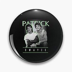 Patrick Swayze Retro Pin