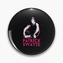 Patrick Swayze Original Fan Art Pin