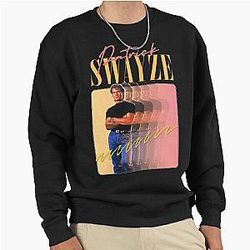 Patrick Swayze Retro Graphic Sweatshirt