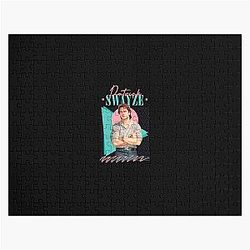 Patrick Swayze Retro Style Fan Art Jigsaw Puzzle