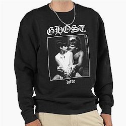 Ghost Ditto - Patrick Swayze Black Metal Parody Pullover Sweatshirt