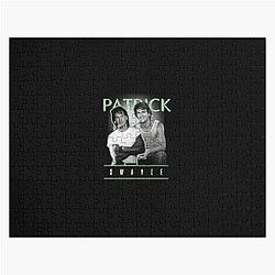 Patrick Swayze Retro Jigsaw Puzzle