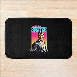 Patrick Swayze 90s Graphic Bath Mat
