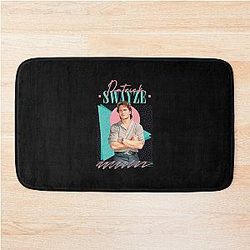 Patrick Swayze Retro Style Fan Art Bath Mat