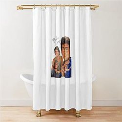 Patrick Swayze Retro Tribute Shower Curtain