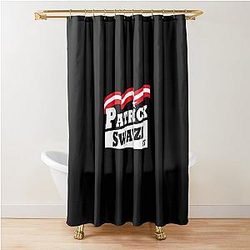 Patrick Swayze In '87 Shower Curtain