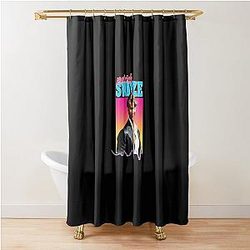 Patrick Swayze 90s Graphic Shower Curtain