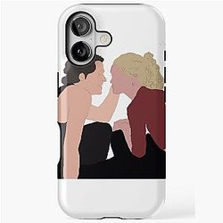 Patrick Verona and Kat Stratford iPhone Tough Case