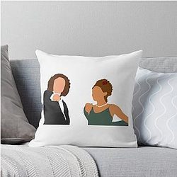 Patrick Verona and Kat Stratford at the Prom Throw Pillow