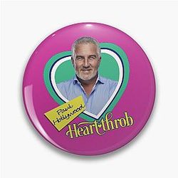 Paul Hollywood Heart Throb Pin