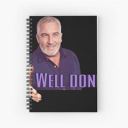 Paul Hollywood Spiral Notebook