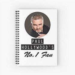 Paul Hollywood Number 1 Fan Spiral Notebook