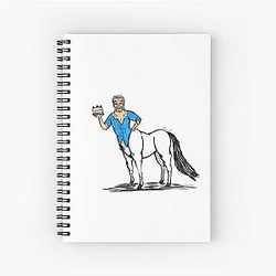 Paul Hollywood Centaur Spiral Notebook