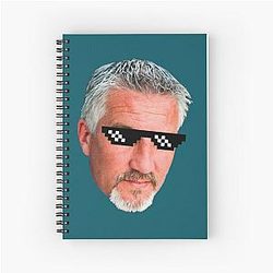 Paul Hollywood Spiral Notebook
