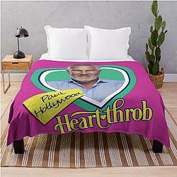 Paul Hollywood Heart Throw Blanket