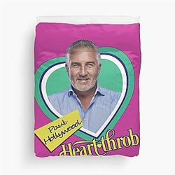 Paul Hollywood Heart Throb Duvet Cover
