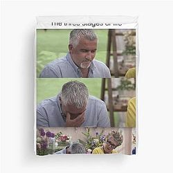 Funny Paul Hollywood Great British Bake Off Duvet Cover