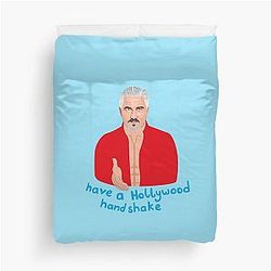 Paul Hollywood - Holly Wood Handshake Great British Bake Off Duvet Cover