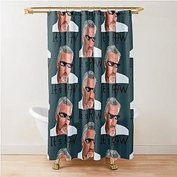 paul hollywood it's raw Shower Curtain